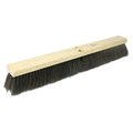 Weiler 18" Fine Sweep Floor Brush Black Horsehair Fill 42001